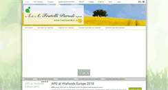 Desktop Screenshot of fratelliparodi.it