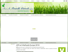Tablet Screenshot of fratelliparodi.it